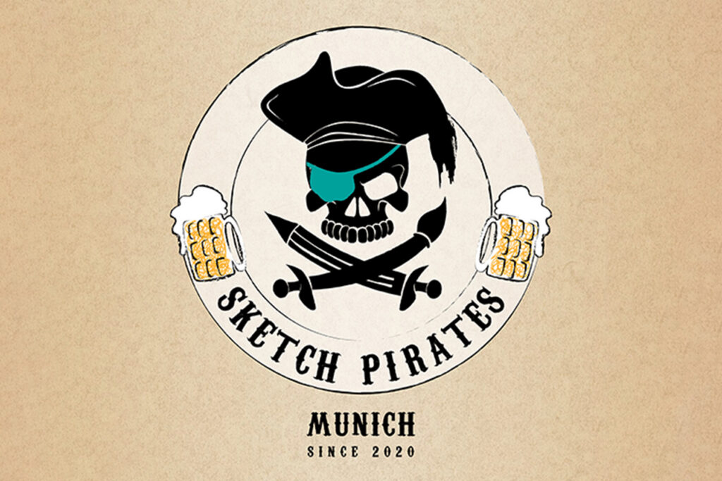 Logo der Sketch Pirates Munich