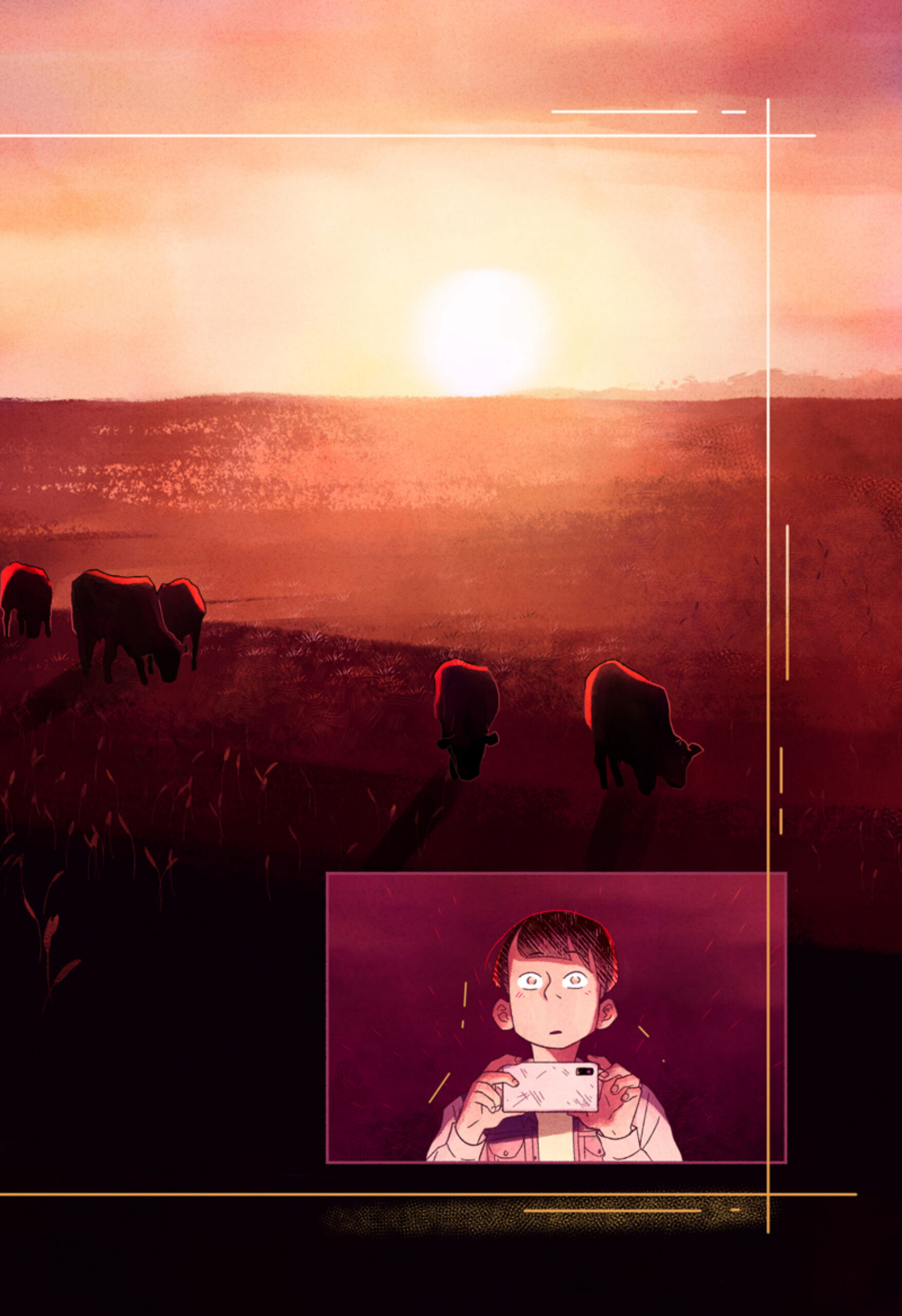 Seite 2 aus „The Golden Hour“
