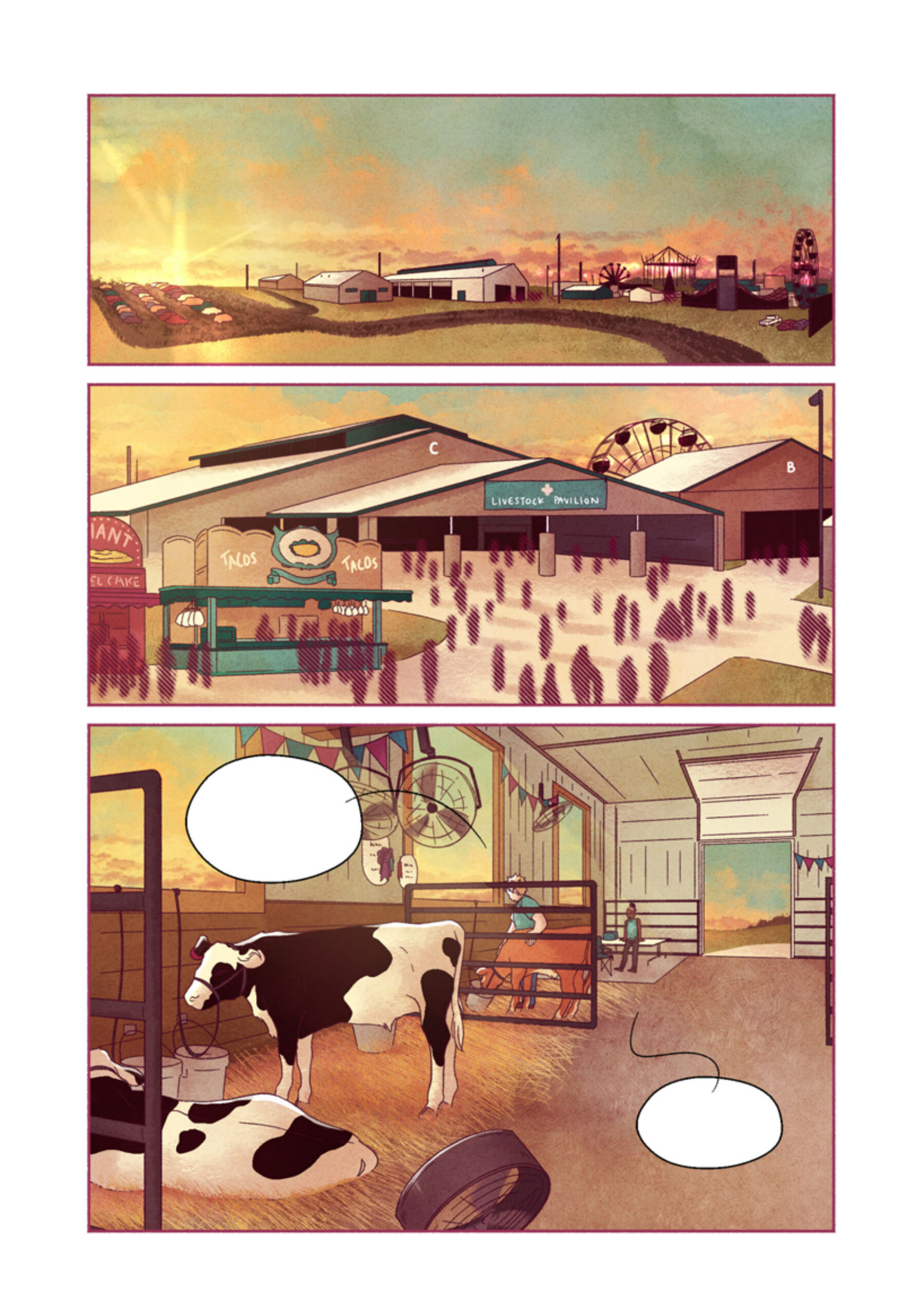 Seite 5 aus „The Golden Hour“