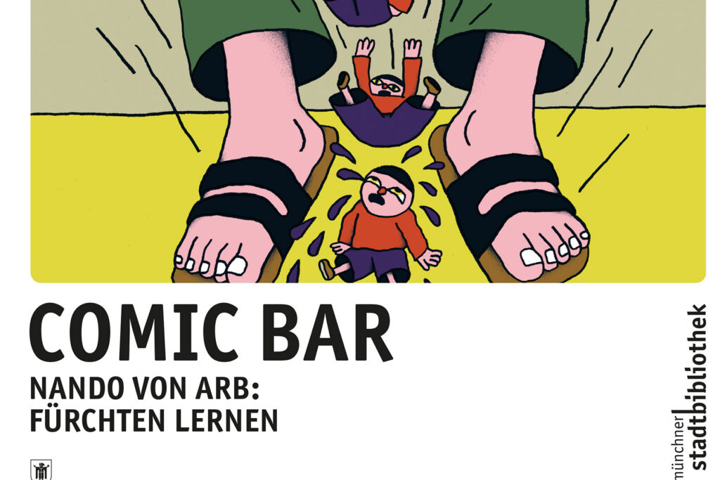Comic Bar läd ein zur Lesung von nando von arb