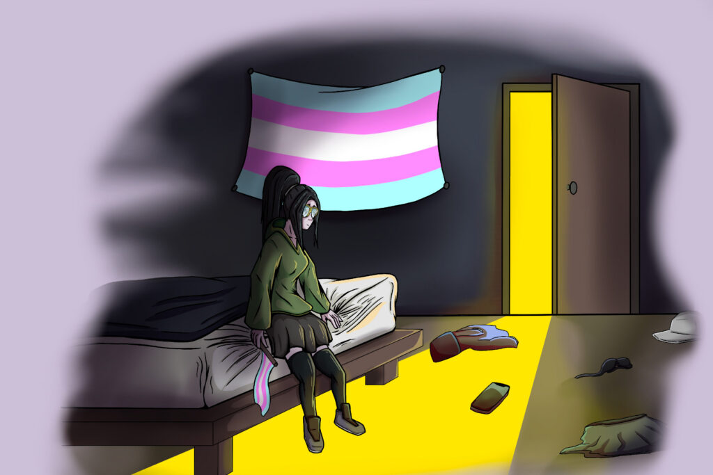 Cover: the everyday life of being trans - a comic collection
