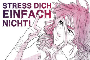 Eine Person zeigt den Stinkefinger auf den Titel des Comics.