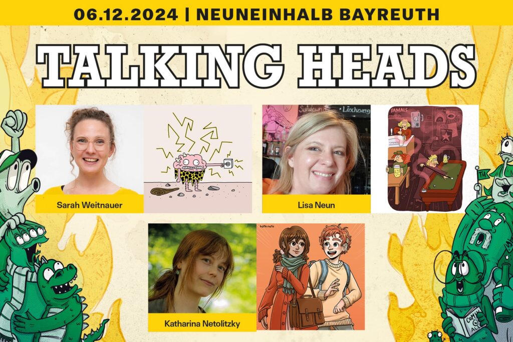 Ankündigung Talking Heads Bayreuth